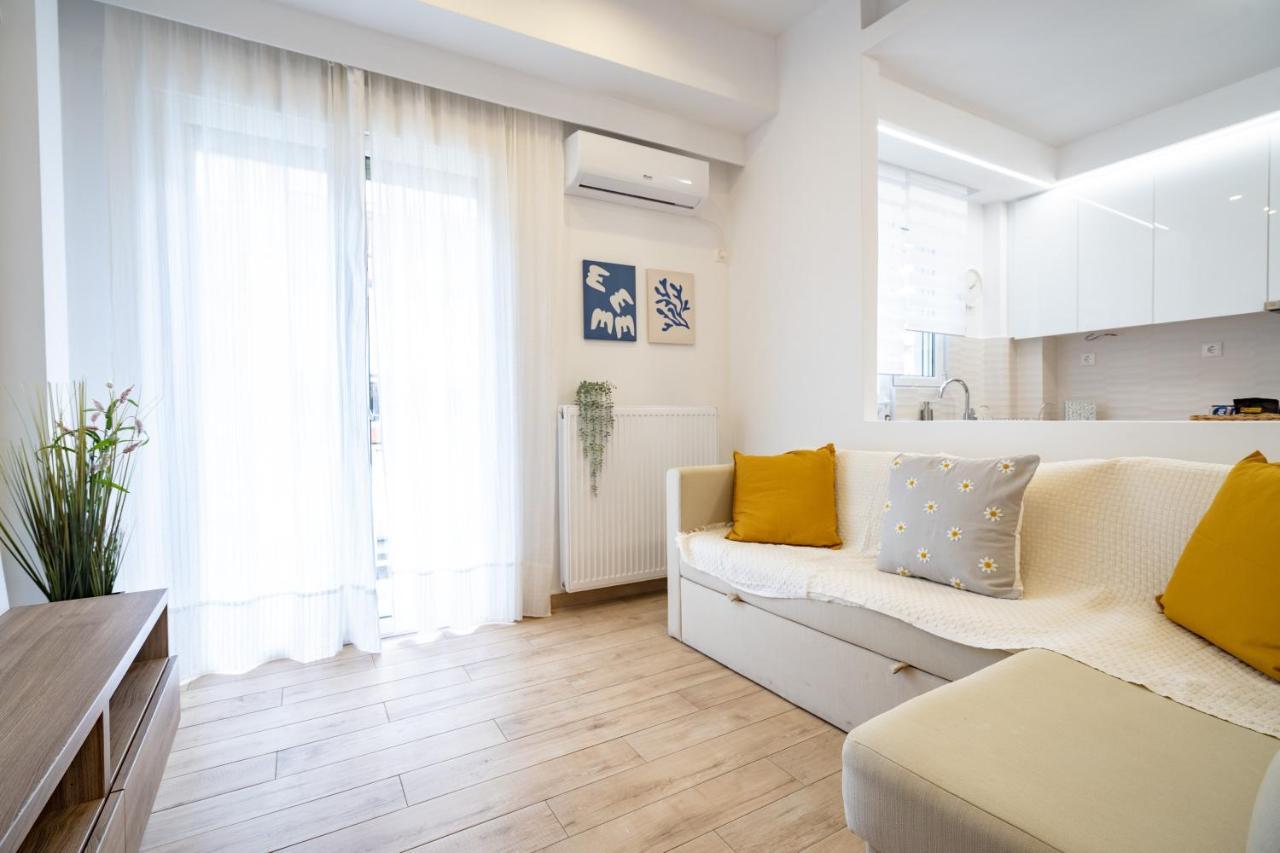 Apartament Athens Central Train St. Flat For 4 Pers By Mps Zewnętrze zdjęcie