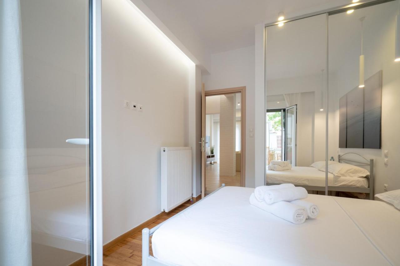 Apartament Athens Central Train St. Flat For 4 Pers By Mps Zewnętrze zdjęcie