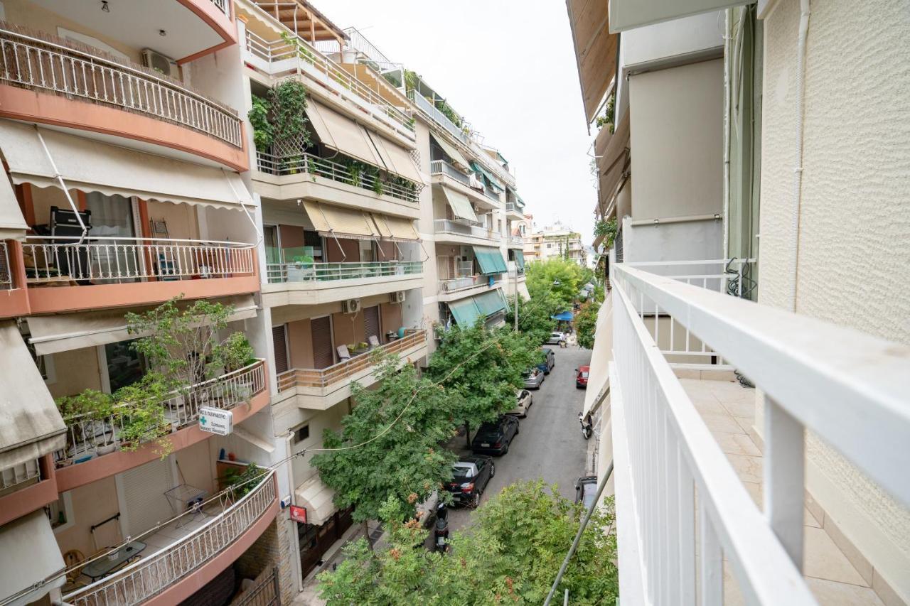 Apartament Athens Central Train St. Flat For 4 Pers By Mps Zewnętrze zdjęcie