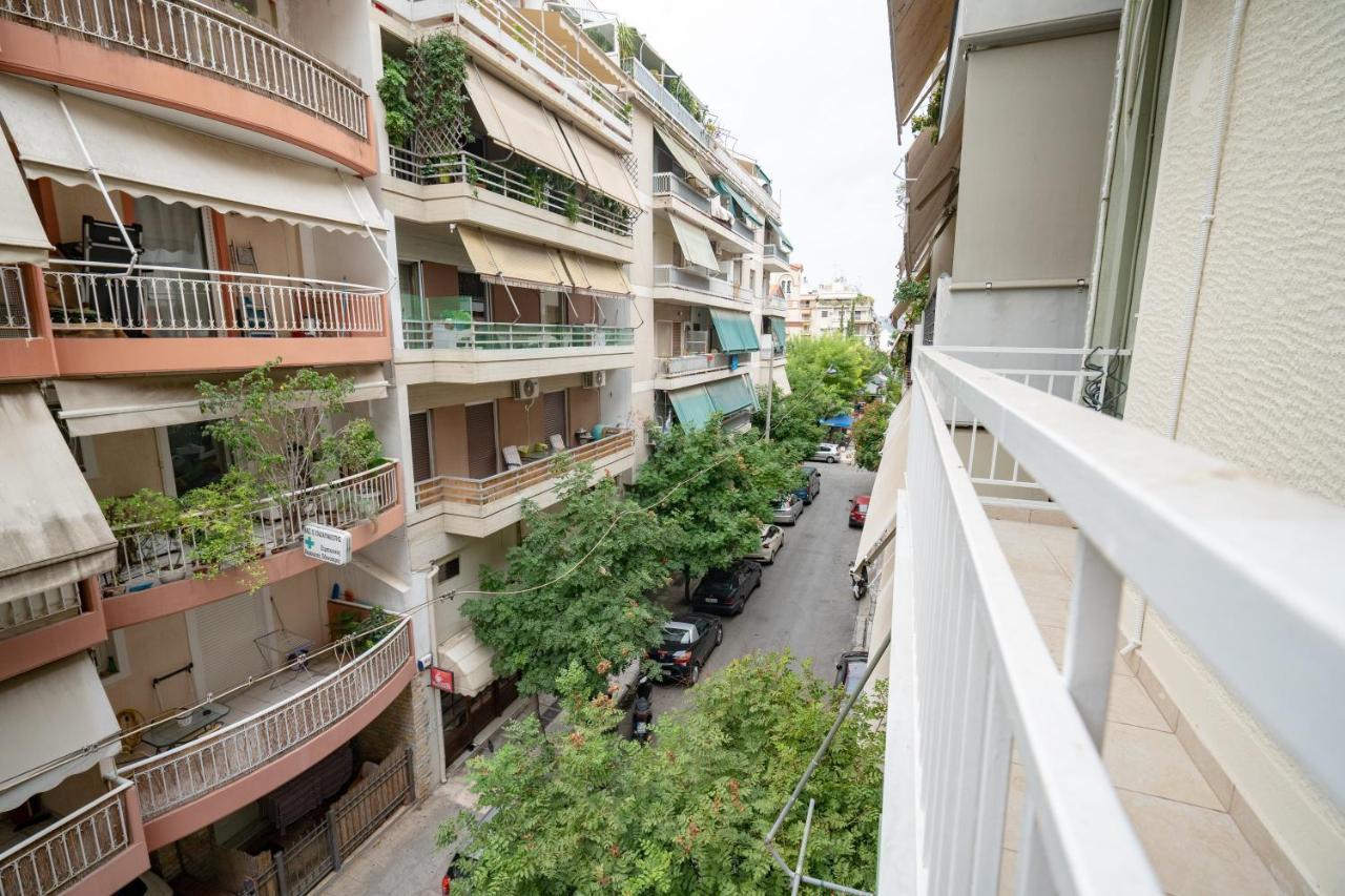 Apartament Athens Central Train St. Flat For 4 Pers By Mps Zewnętrze zdjęcie