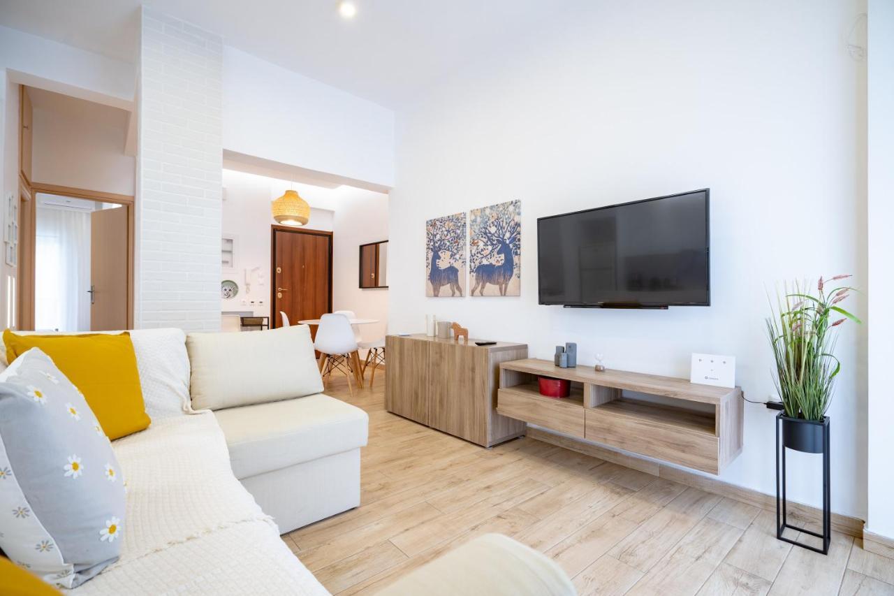 Apartament Athens Central Train St. Flat For 4 Pers By Mps Zewnętrze zdjęcie