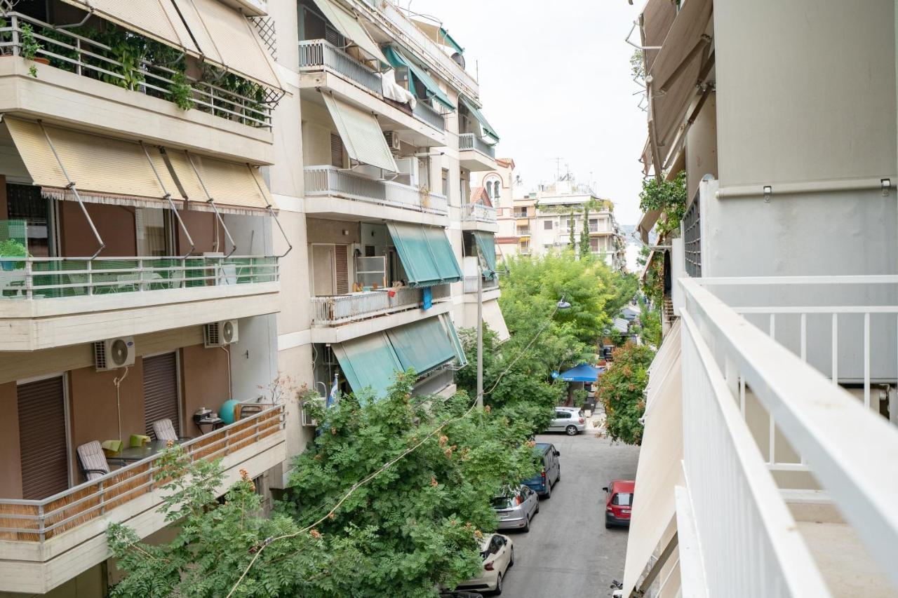 Apartament Athens Central Train St. Flat For 4 Pers By Mps Zewnętrze zdjęcie